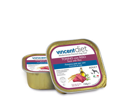 VINCENT DIET - Adult Dog Tuna with Rice