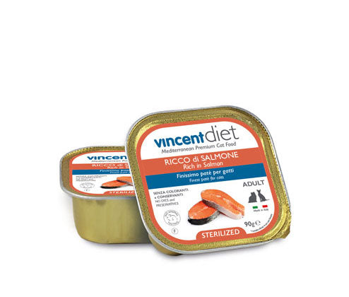 VINCENT DIET - Adult Cat Salmon Sterilized