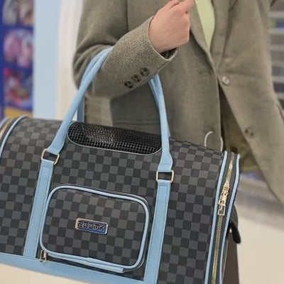 Luxury Pet Leather Bag