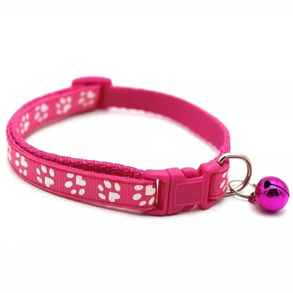 Paw & Print Design Pet Collar