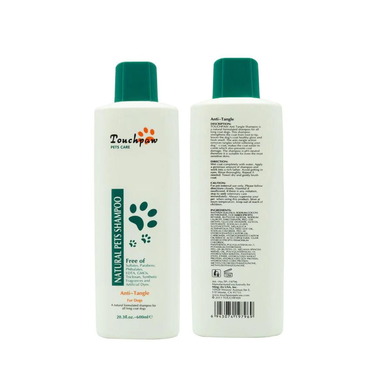 TOUCHPAW - Anti Tangle Shampoo