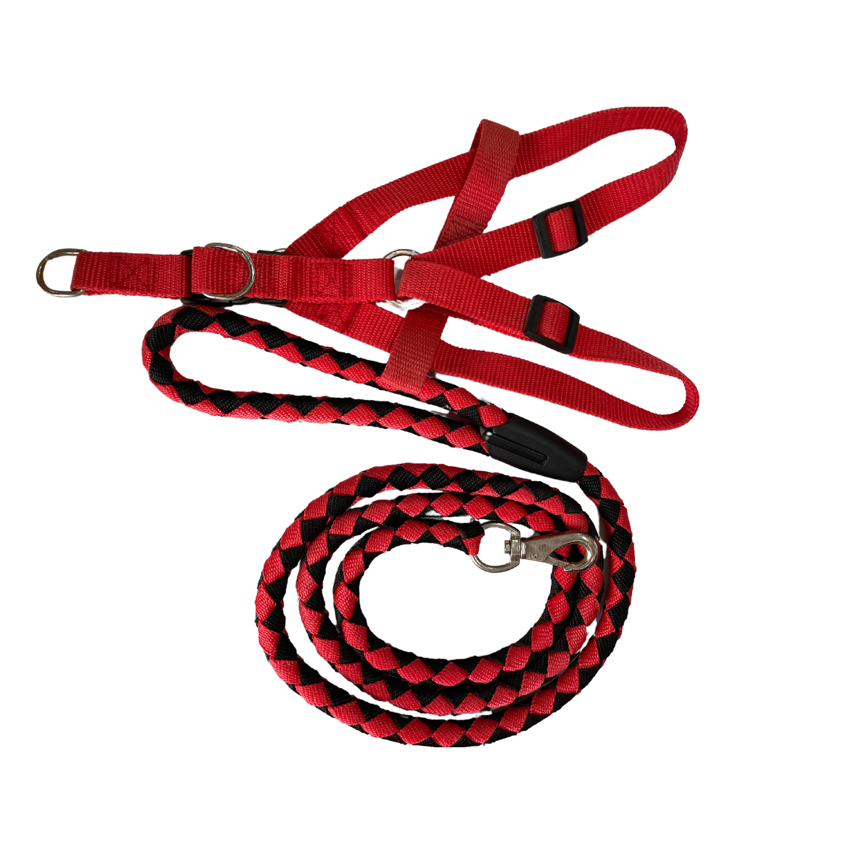 2 PCs. Adjustable Harness and Leash Set