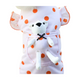 Cute Pocket White Bear Polka Dot Clothes