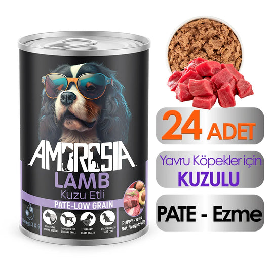 AMBROSIA - Lamb Pâté – Low Grain Puppy