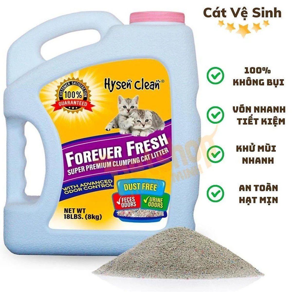 HYSEN CLEAN - Super Premium Clumping Litter